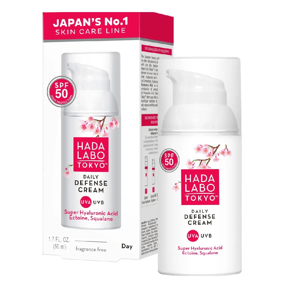 HADA LABO TOKYO WHITE DAILY DEFENSE CREAM SPF50 50ML