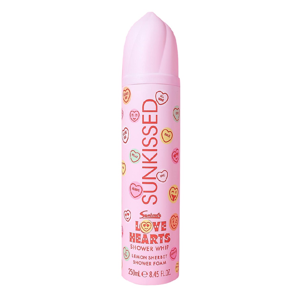 SUNKISSED LOVE HEARTS SHOWER WHIP - KUPKA ZA TUŠIRANJE