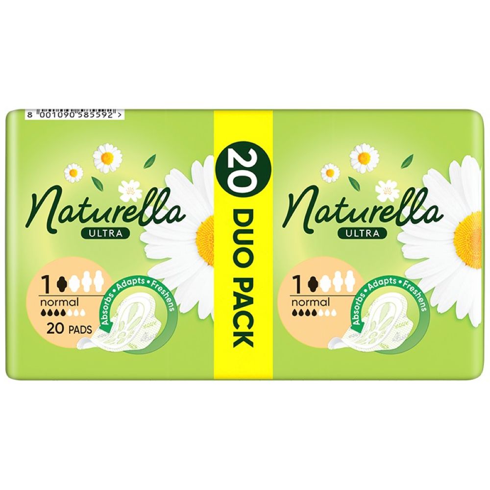 NATURELLA ULTRA NORMAL DUO - 20PCS