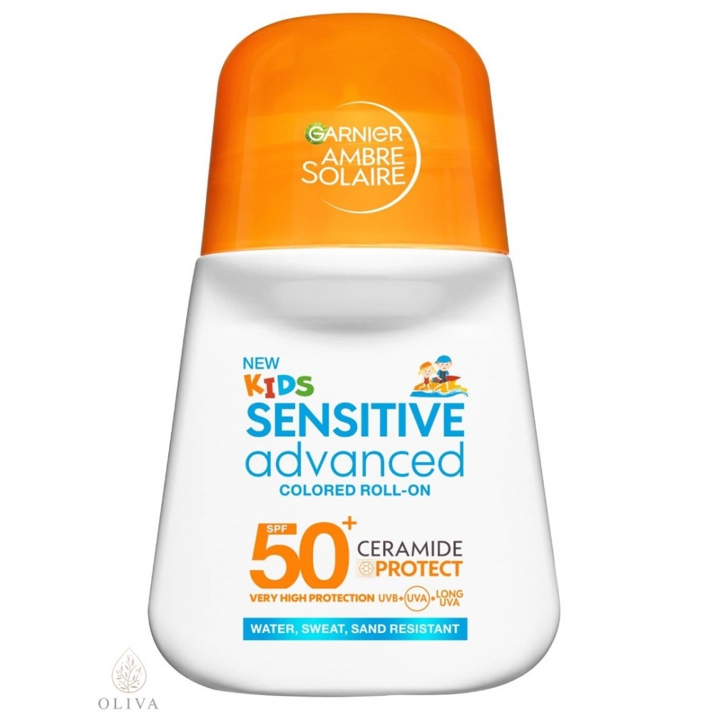 GARNIER AMBRE SOLARIE KIDS SENSITIVE ADVANCED ROLL-ON SPF50+ 18g