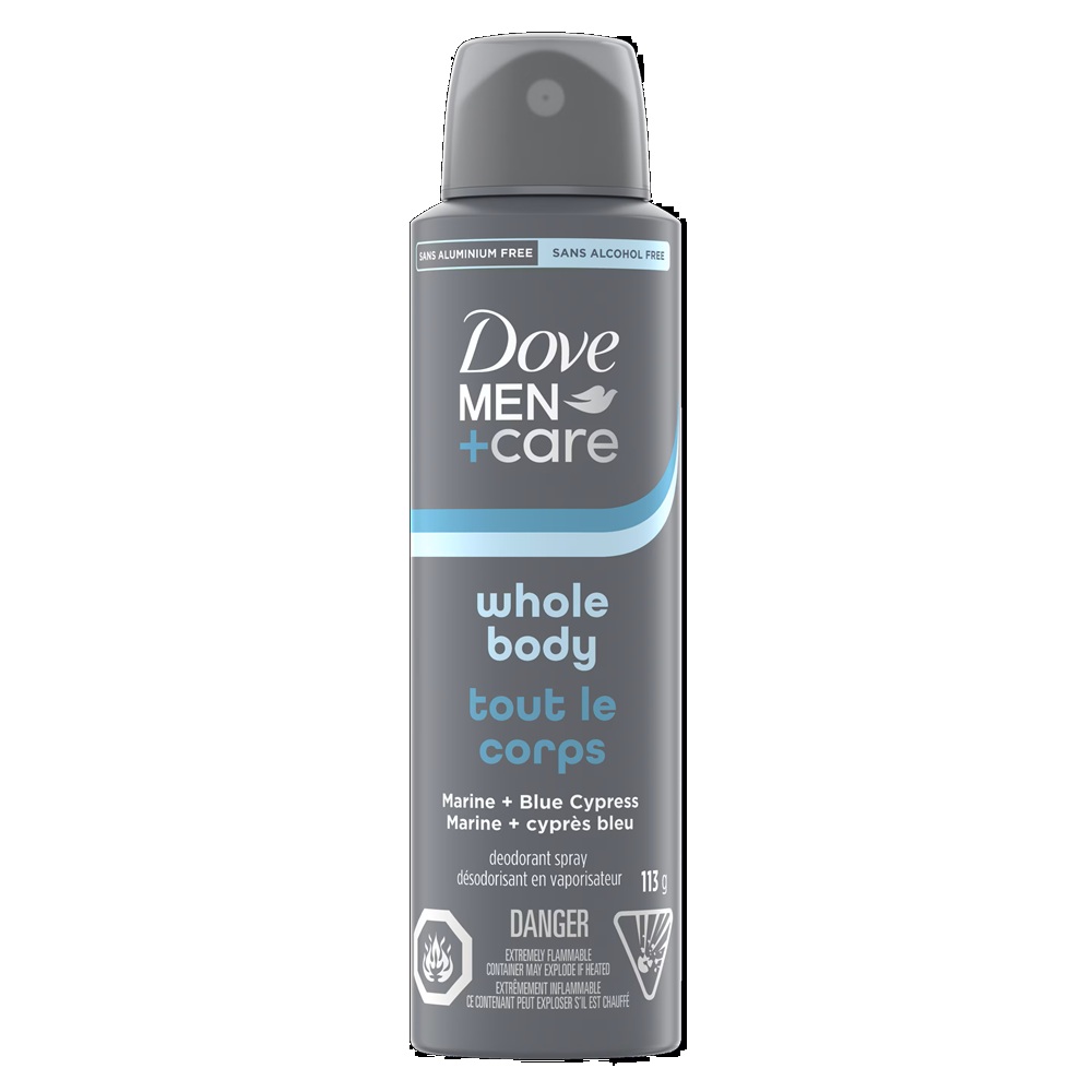 DOVE MEN+CARE DEO WHOLE BODY MARINE&BLUE CYPRESS 150ML