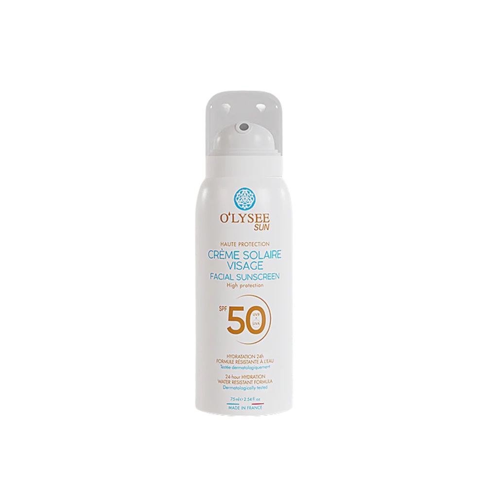 O`LYSEE SUN KREMA ZA LICE SPF 50+ 75ML