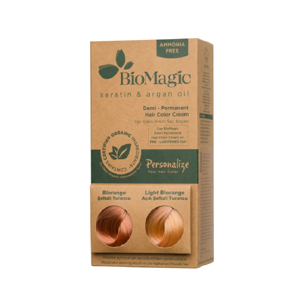 BIOMAGIC HAIR COLOR CREAM KIT BLORANGE