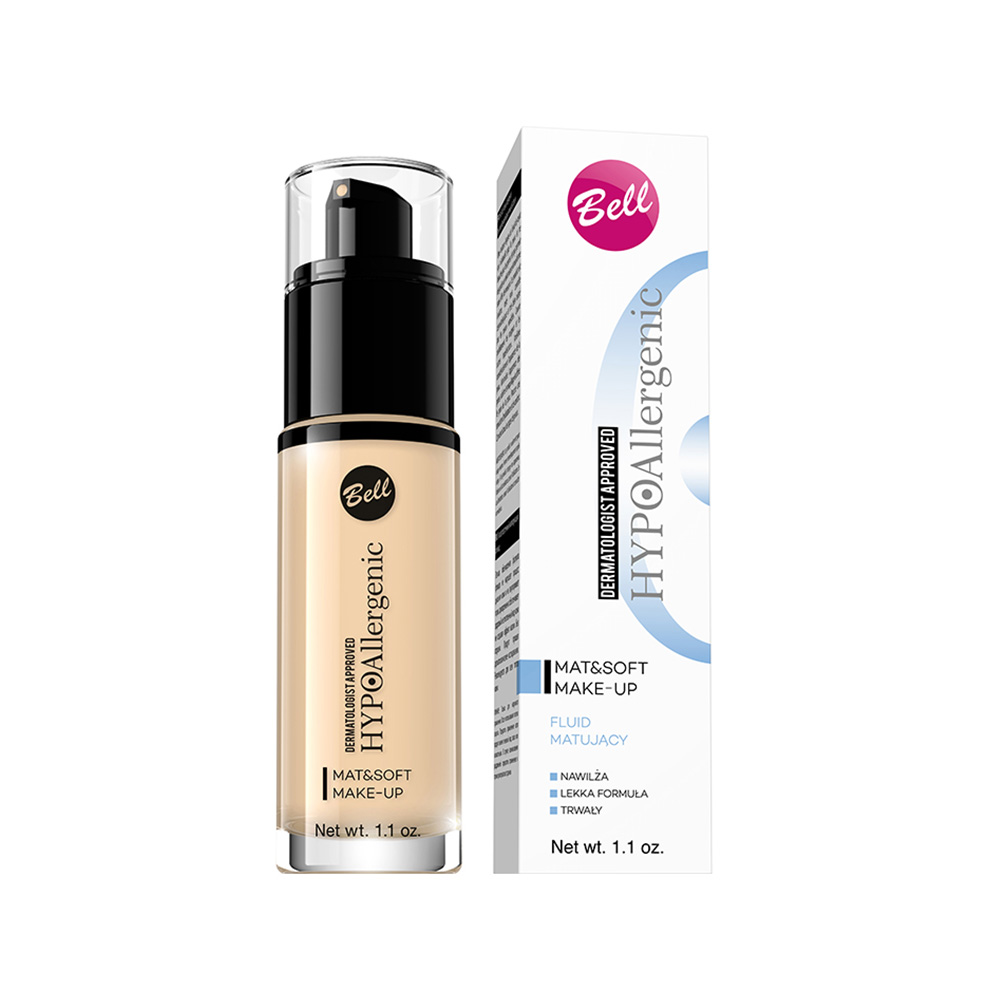 BELL HYPOALLERGENIC MAT&SOFT TEČNI PUDER 05
