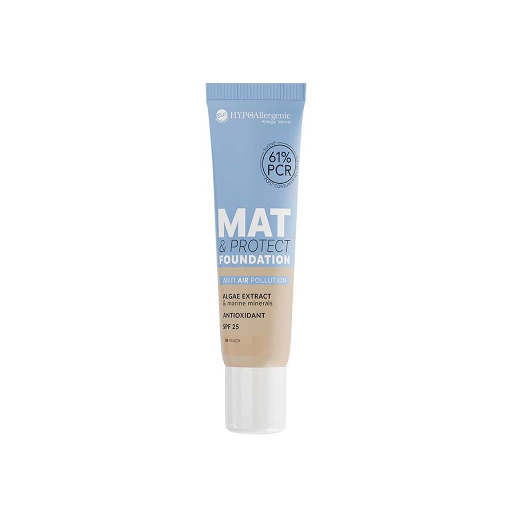 BELL HYPOALLERGENIC MAT&PROTECT TEČNI PUDER SPF25 01