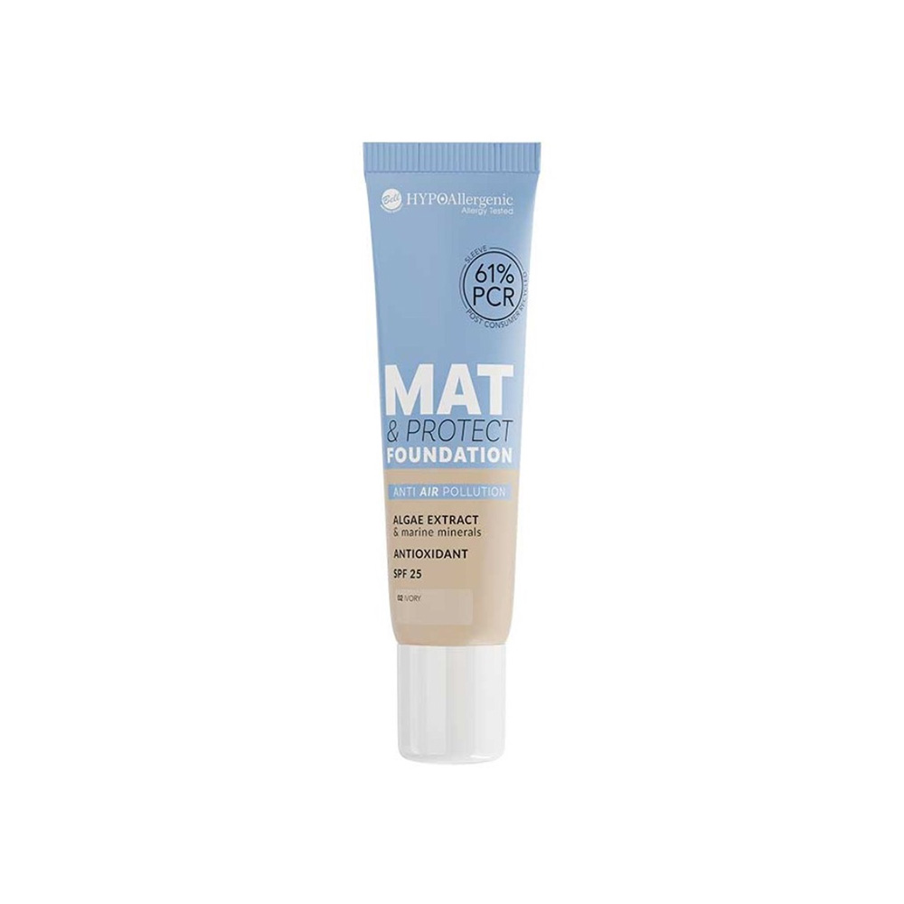 BELL HYPOALLERGENIC MAT&PROTECT TEČNI PUDER SPF25 02