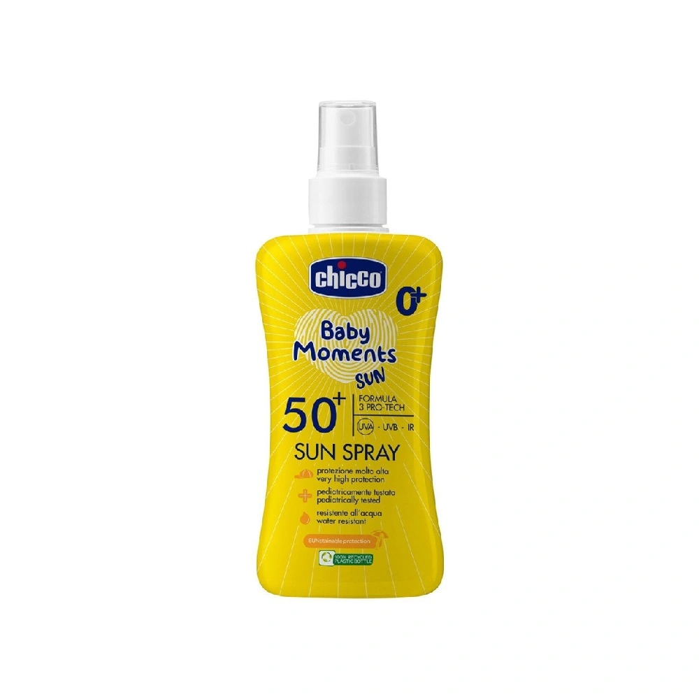 CHICCO SUN 0+ MLIJEKO U SPREJU SPF 50+