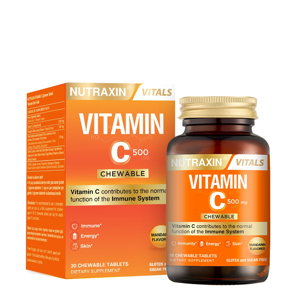 NUTRAXIN VITAMIN C ZA ZVAKANJE 30TBL