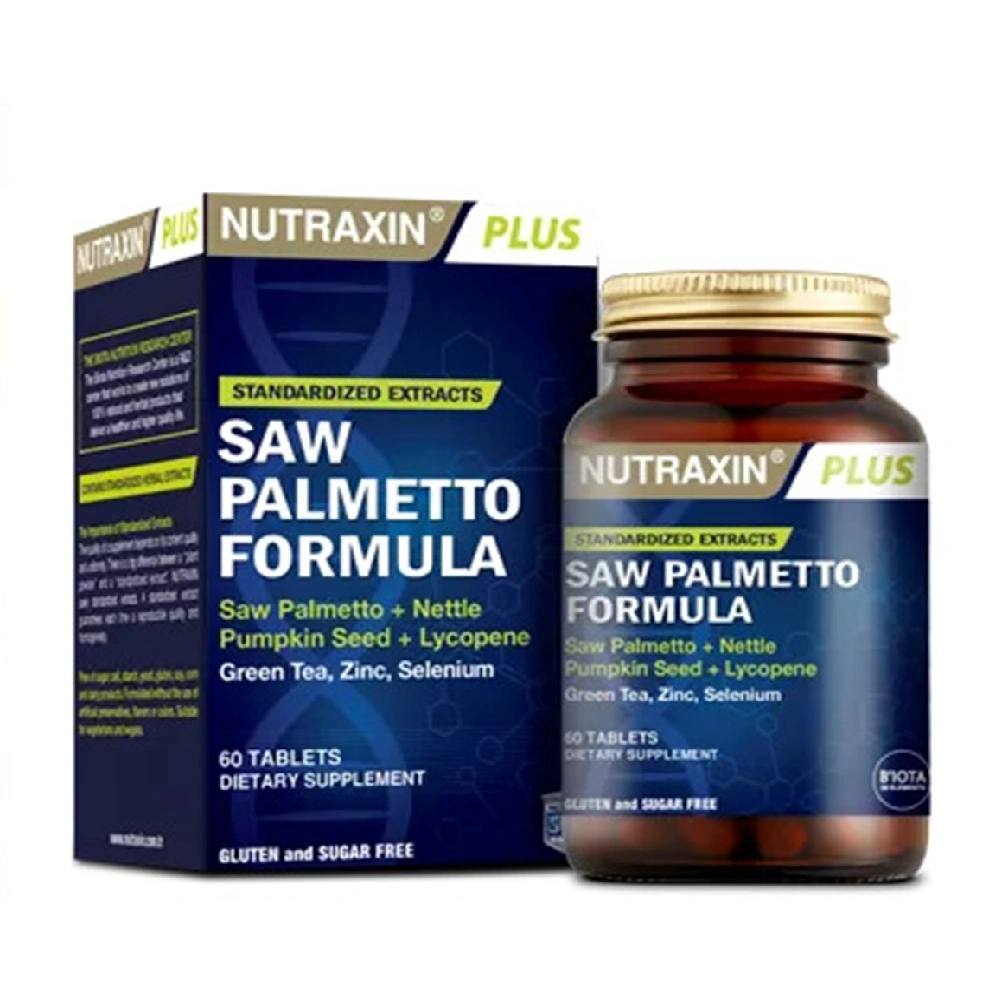 NUTRAXIN SAW PALMETTO FORMULA 60 TBL