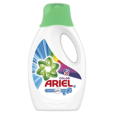 ARIEL LIQUID 1.1L TOUCH OF LENOR = 20 WASHES