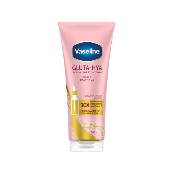 VASELINE GLUTA-HYA SERUM BOOST LOTION DEWY RADIANCE 200ML