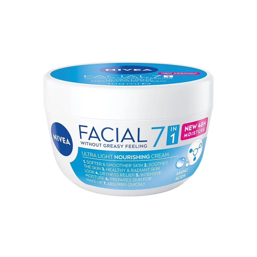 NIVEA FACIAL HRANLJIVA KREMA, 100 ML