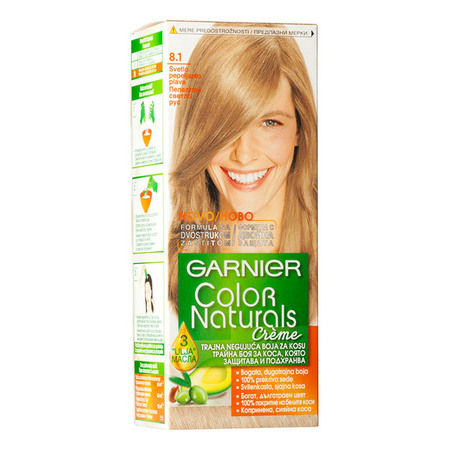 GARNIER COLOR NATURALS 8.1 - FARBA ZA KOSU