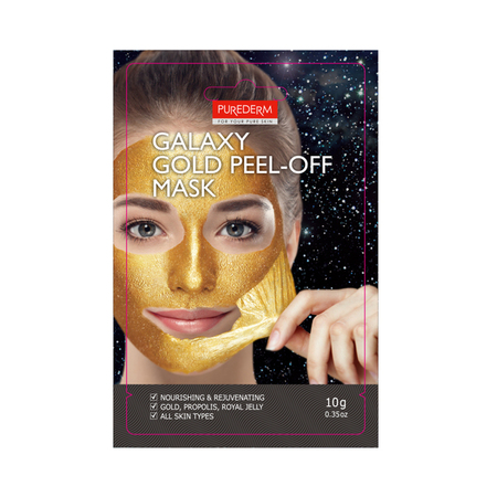 PUREDERM GALAXY GOLD PEEL-OFF MASK - MASKA ZA LICE
