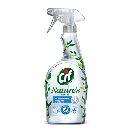 CIF SPRAY NATURE DEGRASANT WITH VINEGARD - ZA KUPATILO PROTIV KAMENCA 750ML
