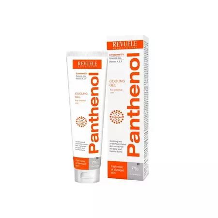 REVUELE PANTHENOL COOLING GEL FOR SOLAR AND THERMAL BURN 75ML