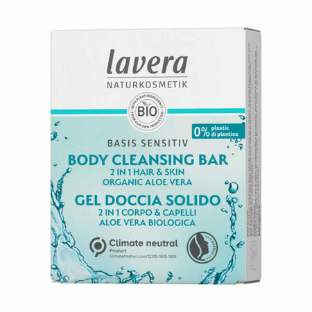 LAVERA BODY CLEANSING BAR 2 IN 1 BASIS SENSITIV 50GR