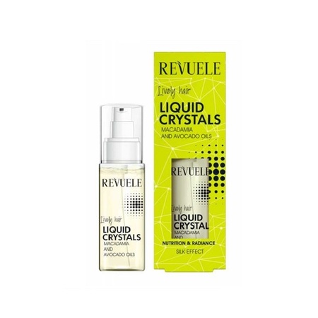 REVUELE LIVELY HAIR LIQUID CRYSTALS WITH MACADAMIA AND AVOCADO OILS 50ML