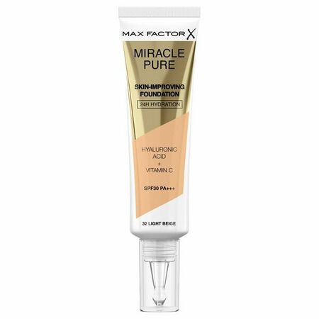 MAX FACTOR MIRACLE PURE 32 LIGHT BEIGE - PUDER ZA LICE