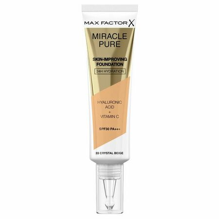 MAX FACTOR MIRACLE PURE 33 CRYSTAL BEIGE - PUDER ZA LICE