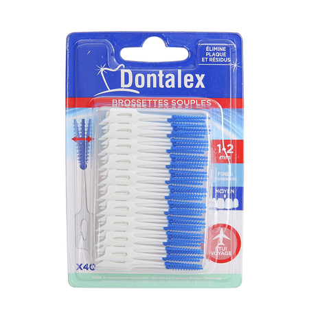 DONTALEX MINI SOFT AND DISPOSABLE BRUSHES X40