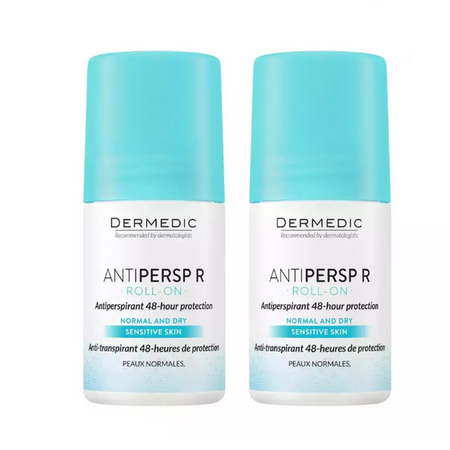 DERMEDIC ANTIPERSP R ROLL-ON DUOPACK SLEEVE 2 x 60 ml