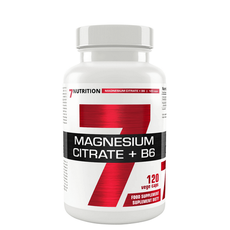 7 NUTRITION MAGNESIUM CITRATE + B6 120CAPS