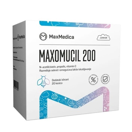 MAX MEDICA MAXOMUCIL 200 20 KESICA