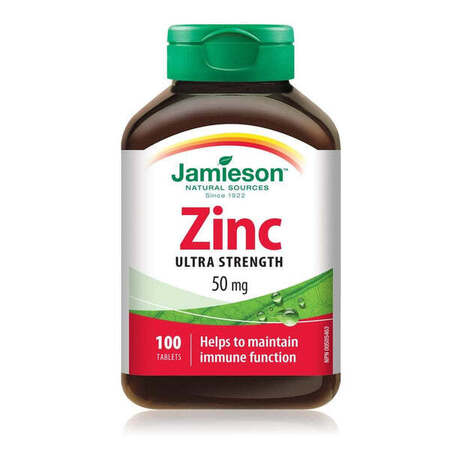 JAMIESON ZINC 50 MG A100