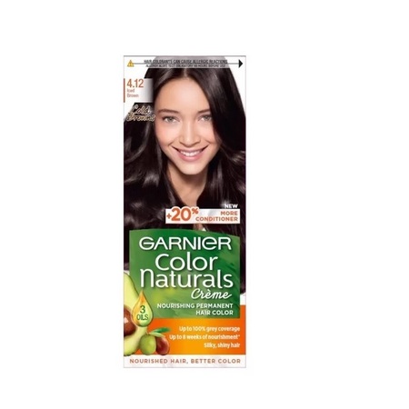 GARNIER COLOR NATURALS 4.12 ICED BROWN