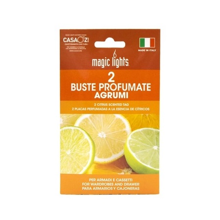 MAGIC LIGHTS SCENTED ENVELOPE AGRUMI 2KOM