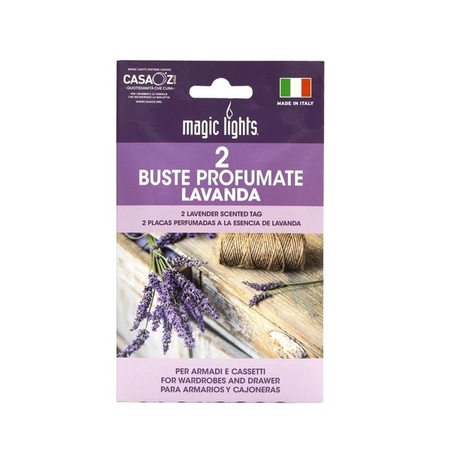 MAGIC LIGHTS SCENTED ENVELOPE LAVANDA 2KOM