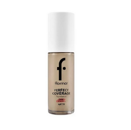 FLORMAR PERFECT COVERAGE PUDER 132 NATURAL BEIGE NP