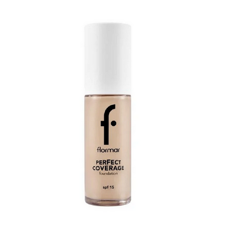 FLORMAR PERFECT COVERAGE PUDER 105 PORCLEAN IVORY NP