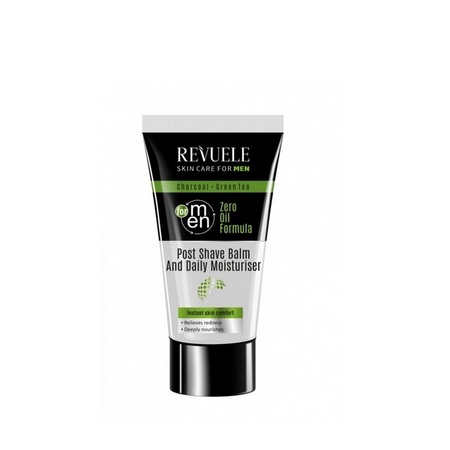 REVUELE MEN CARE CHAECOAL AND GREEN POST SHAVE BALM & DAILY MOISTURIZER 180ML