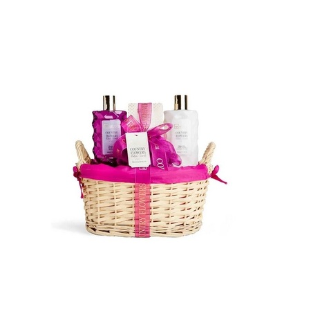 IDC INSTITUTE COUNTRY FLOWERS 4PCS BASKET