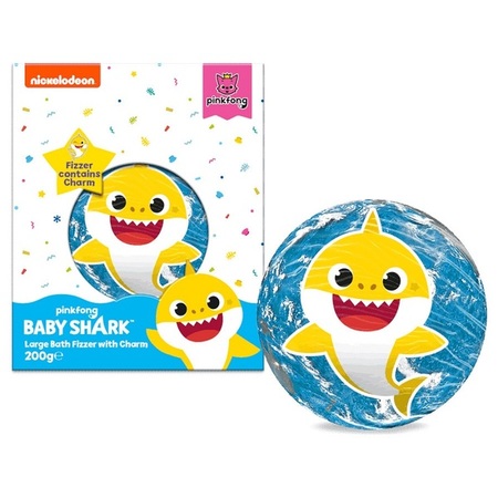 BABY SHARK BATH FIZZER & CHARM