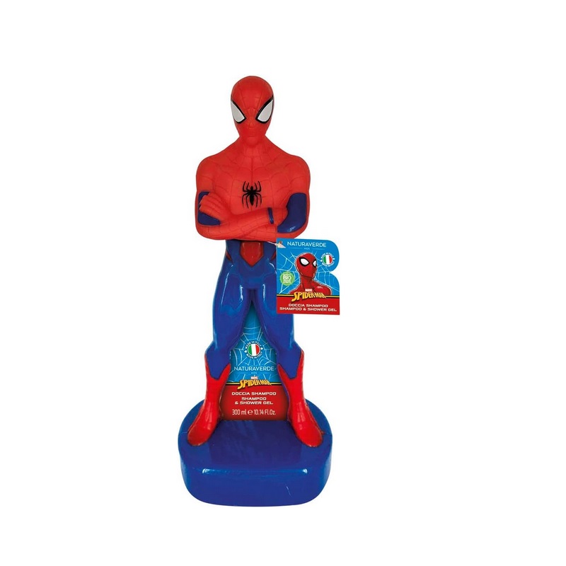 NATURAVERDE SPIDERMAN SHAMPOO&SHOWER GEL 3D 300ML