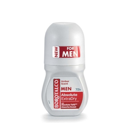 BOROTALCO DEO MEN ROLL-ON EXTRA DRY AMBER