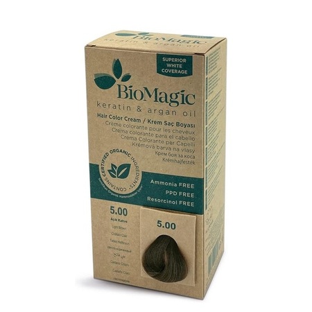 BIOMAGIC FARBA ZA KOSU 5/00 LIGHT BROWN