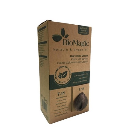 BIOMAGIC FARBA ZA KOSU 7/11 INTENSE ASH BLONDE