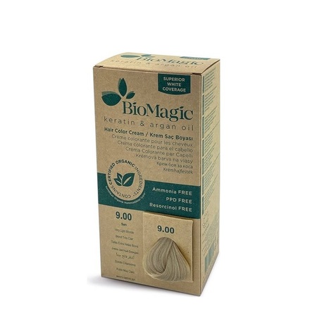 BIOMAGIC FARBA ZA KOSU 9/00 VERY LIGHT BLONDE