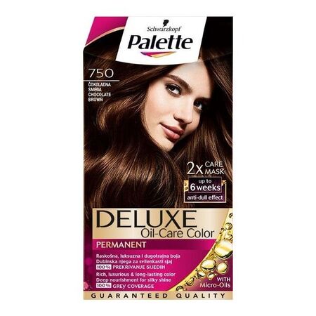 PALETTE DELUXE 750 COKOLADNO SMEDJA-FARBA ZA KOSU