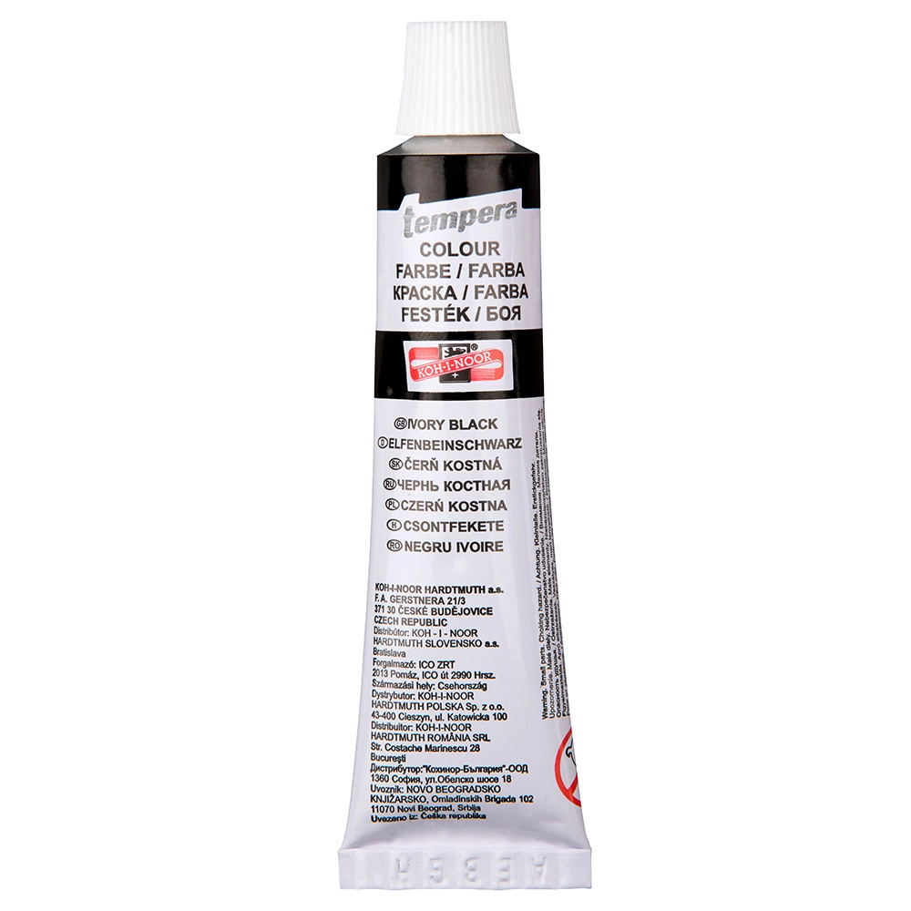 TEMPERA 16ML KHN CRNA U TUBI 016261000000 1/10