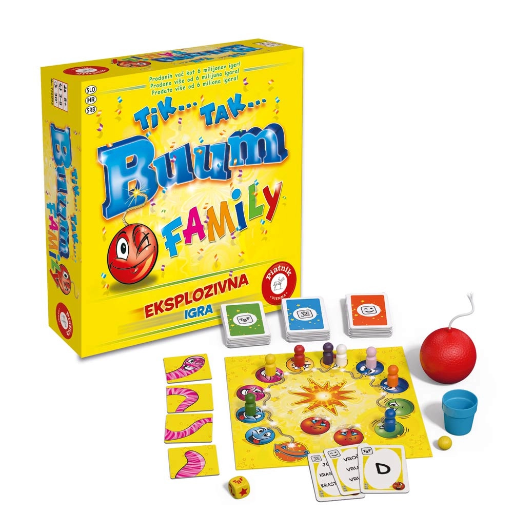DRUŠTVENA IGRA TIK TAK BUUM FAMILY PIATNIK