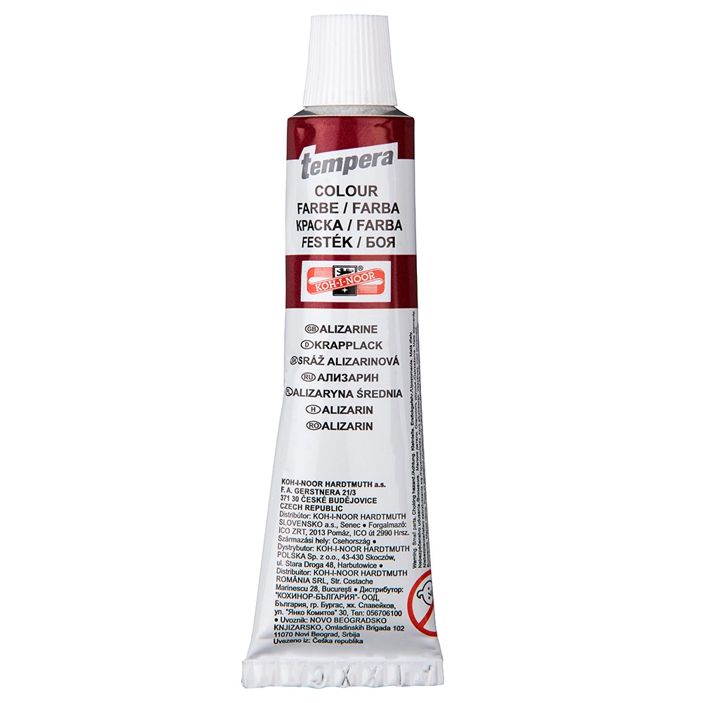 TEMPERA 16ML KHN CRVENA U TUBI 16260400000 1/10