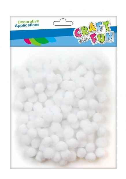 POM POM KUGLICE BIJELE EURO-TRADE 463921