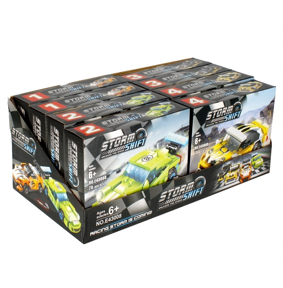 IGRAČKA CONSTRUCTION BLOCKS CAR EURO-TRADE 69-73PCS 498733