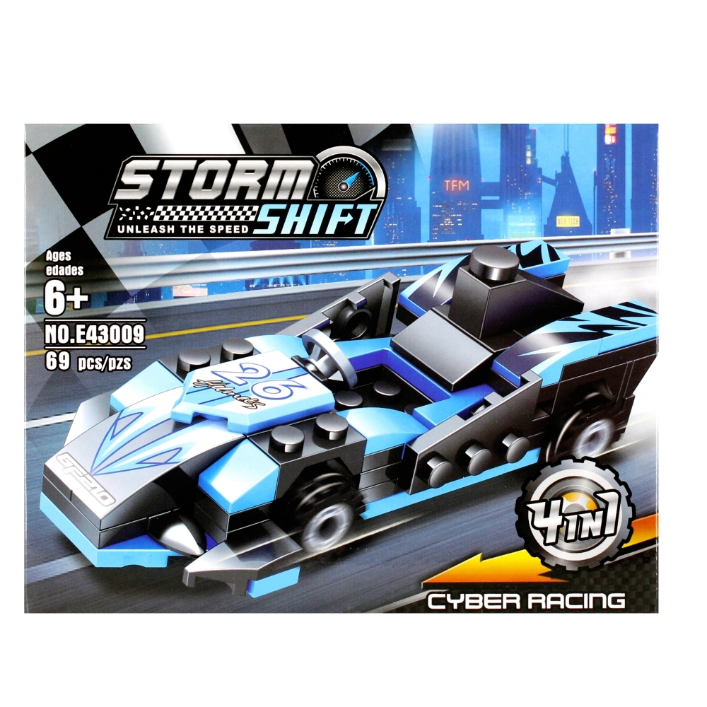 IGRAČKA CONSTRUCTION BLOCKS CAR EURO-TRADE 61-73PCS 498732