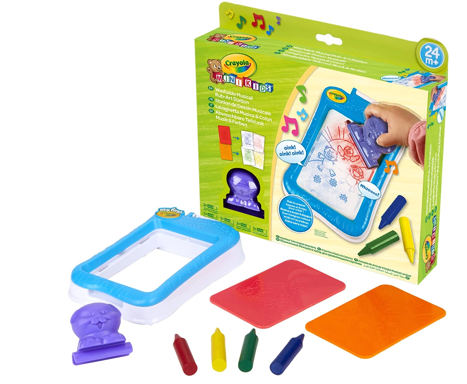 TABLA CRAYOLA MK MUSICAL RUB STATION 81-1306